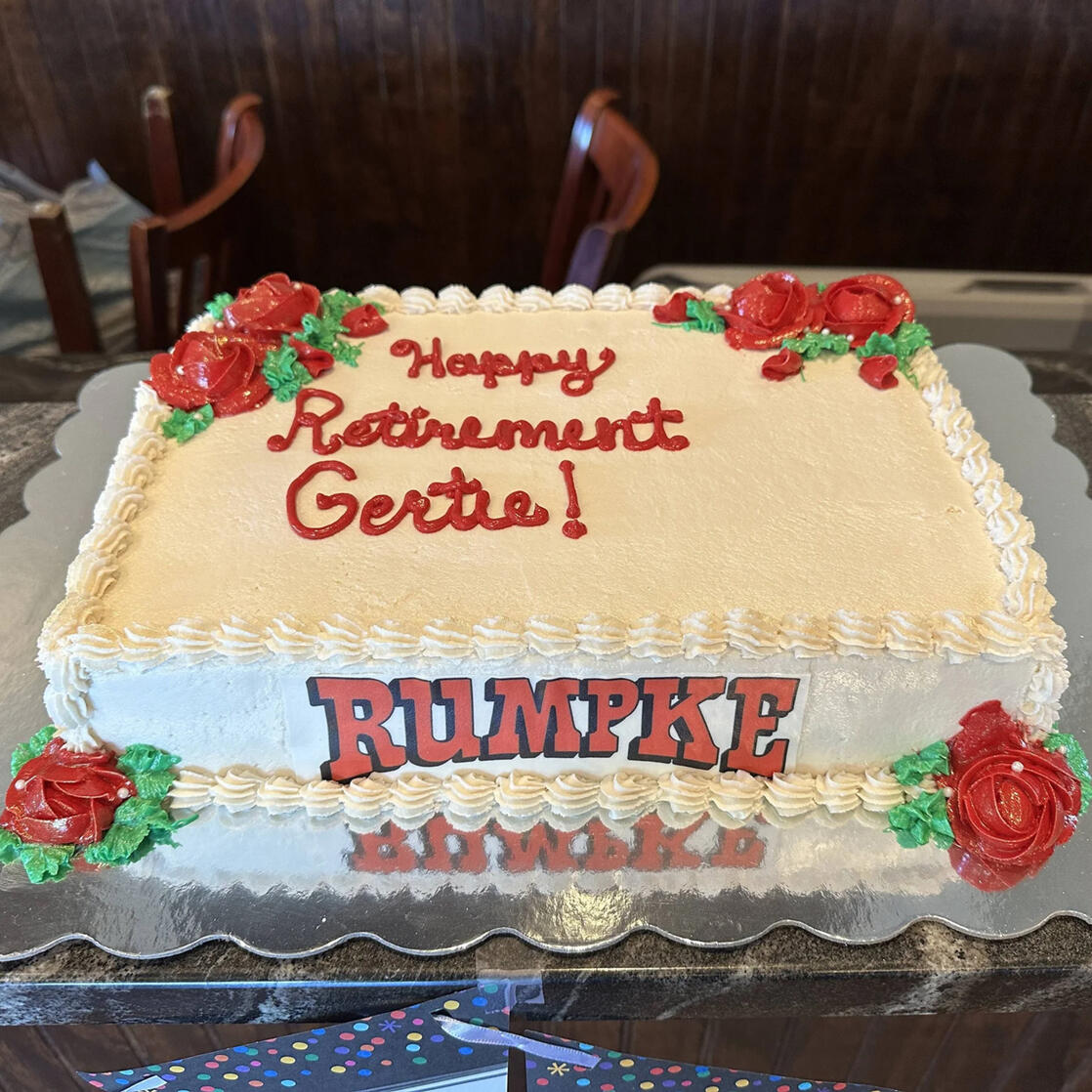 Rumpke Cake Rumpke Cake